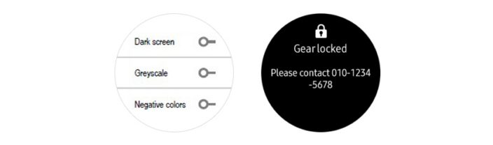 Gear S3 Value Pack sicurezza