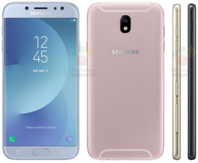 Samsung Galaxy J7 2017 render