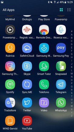 Samsung Galaxy S8 icon pack 1