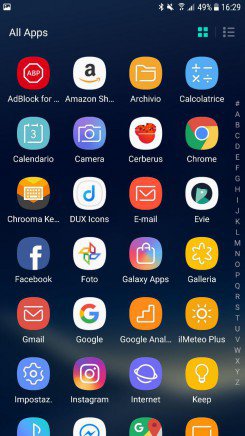Samsung Galaxy S8 icon pack 2
