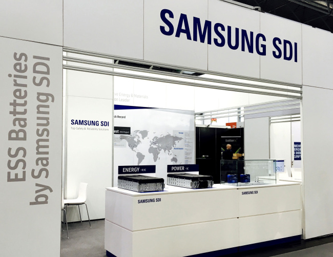 Samsung sistemi di accumulo energia ESS