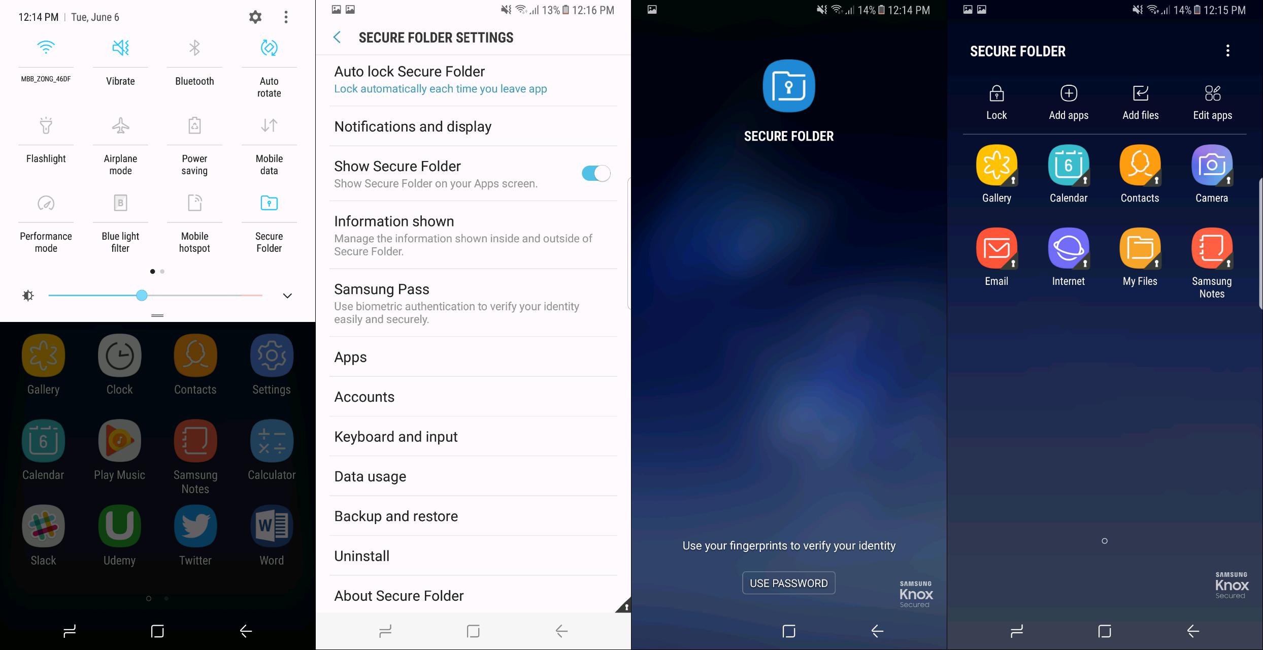 Galaxy S8 Secure Folder